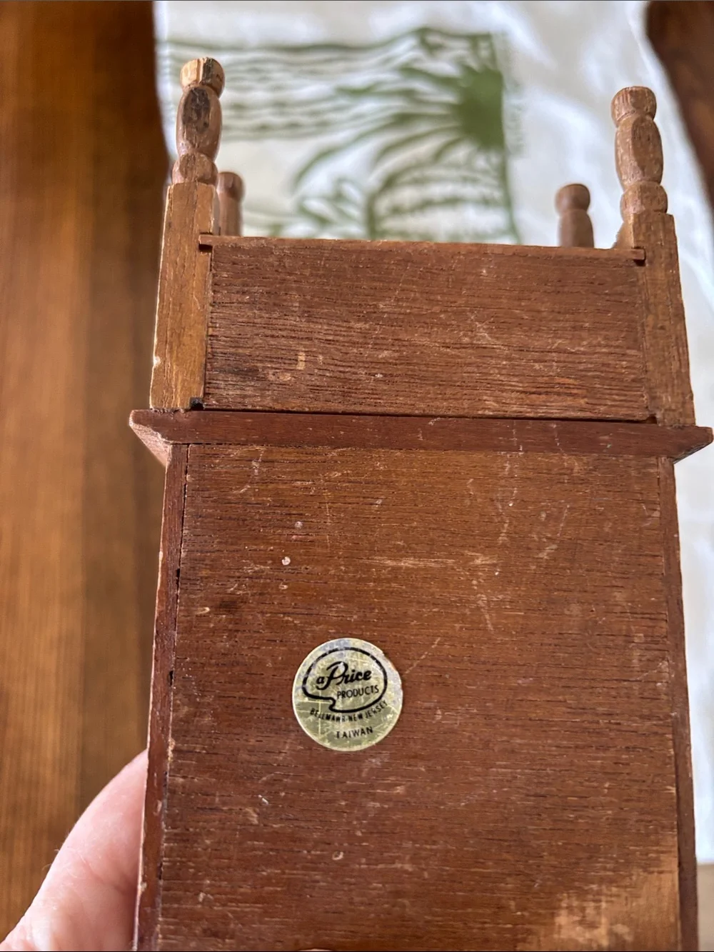 Particularly Adorable Miniature Highboy Hutch